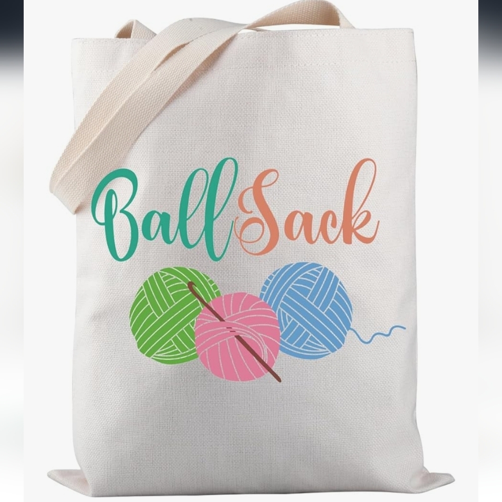 💚NWT Funny Yarn Tote Bag